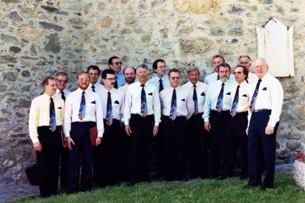 inauguration renovation de eglise de Vilargerel en 1994