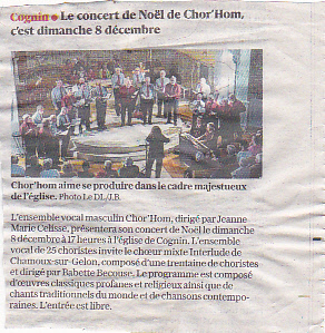 annonce concert Noël 2024